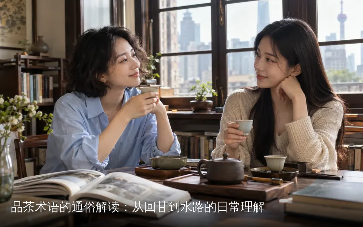 品茶术语的通俗解读:从回甘到水路的日常理解